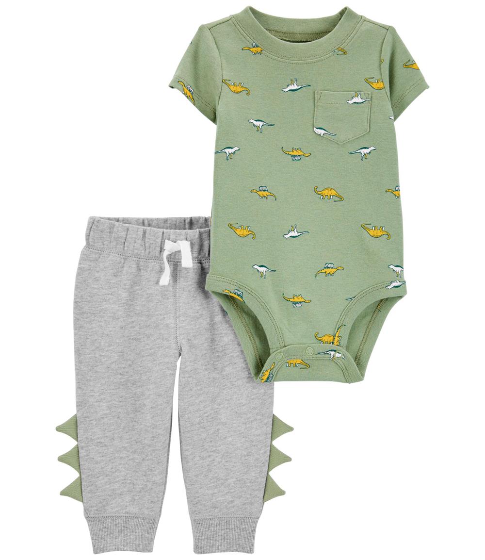 Carters 2-Piece Dinosaur Bodysuit Pant Set