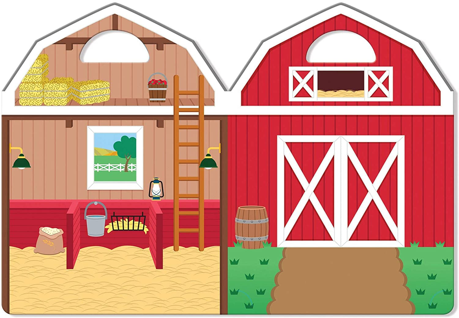 Melissa and Doug Puffy Sticker Play Set - On the Farm