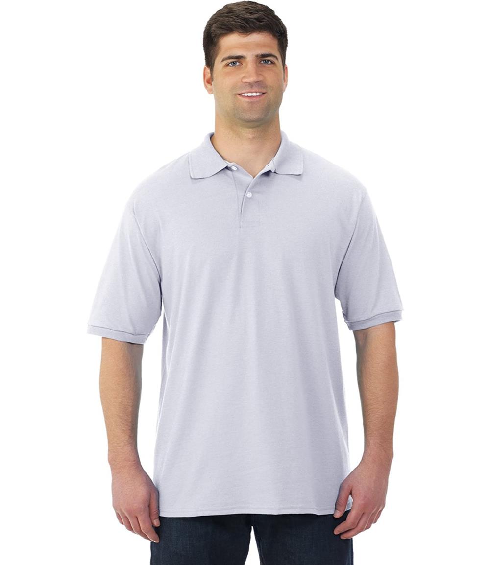 Jerzees Mens Spot Shield Short Sleeve Polo