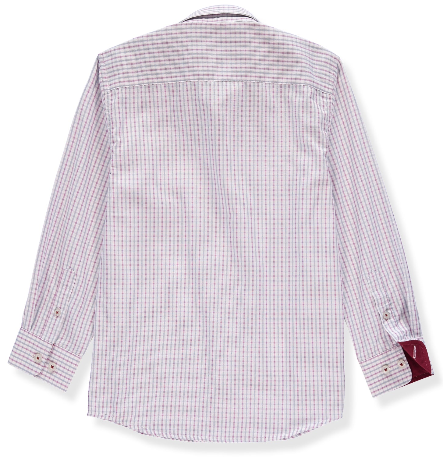 Leo & Zachary Boys 2-16 Sand Tonal Stripe Dress Shirt