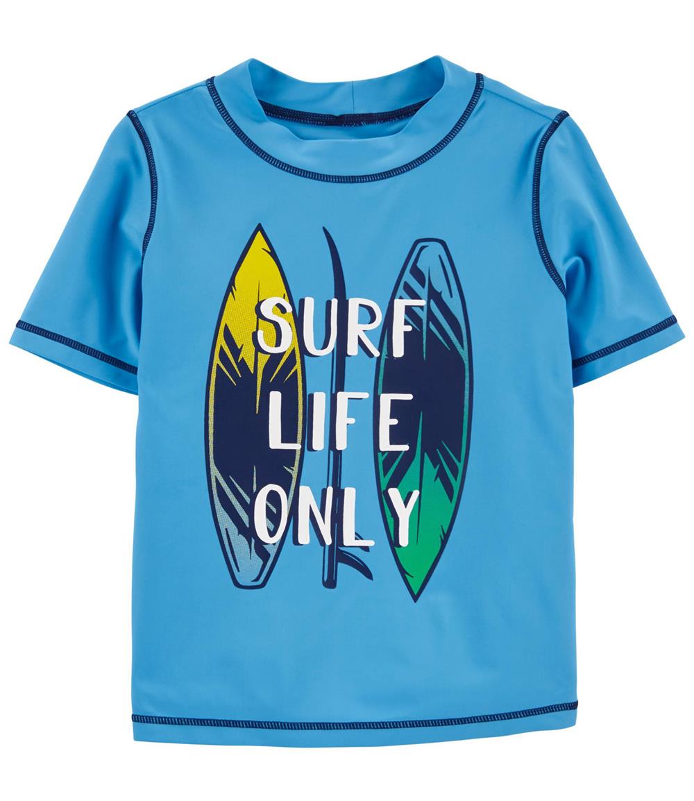 Carters Boys 4-14 Surf Life Rashguard