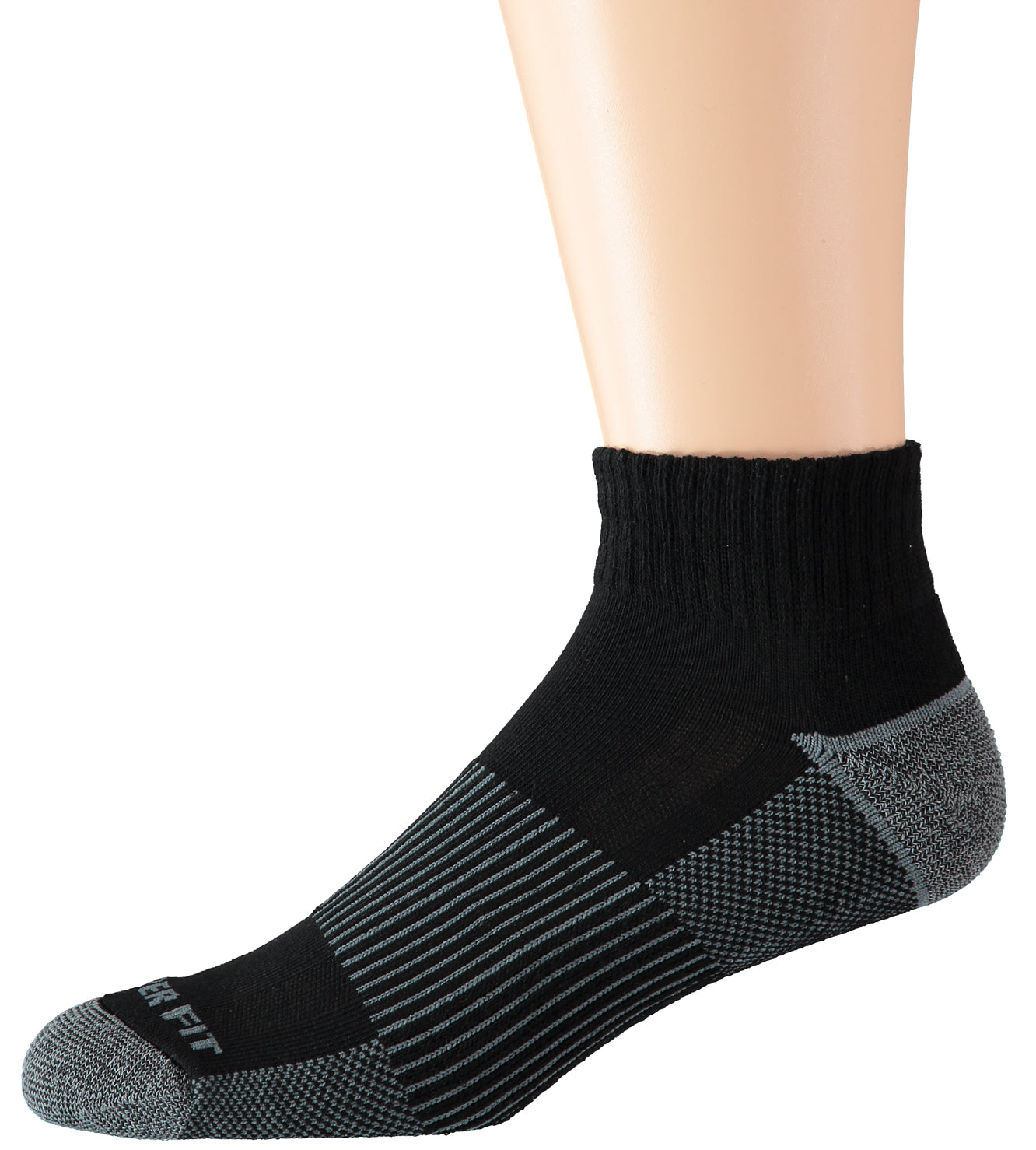 Copper Fit 4 Pack Quarter Length Sock