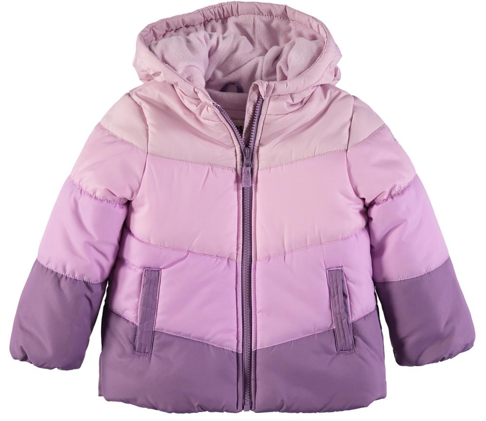 Osh Kosh Girls 2T-4T Chevron Puffer Jacket