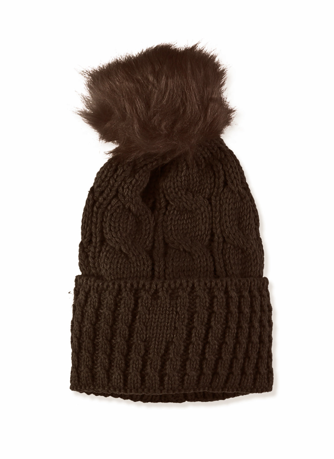 Connex Gear Womens Cable Knit Hat and Scarf 2-Piece Set