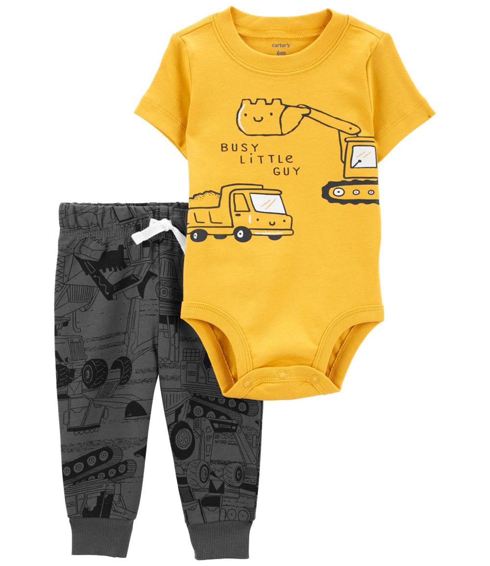 Carters 2-Piece Construction Bodysuit Pant Set