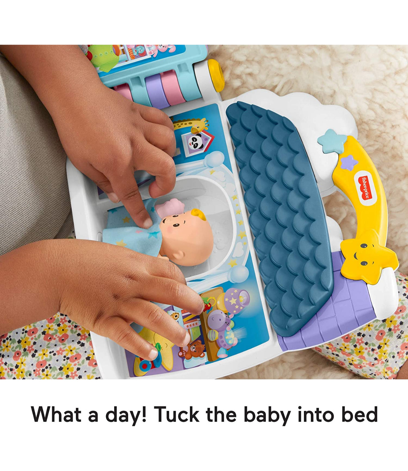 Fisher-Price Little People Babys Day Story Set, 2 in 1