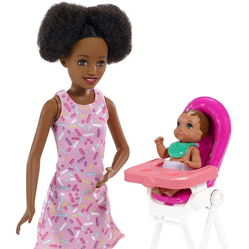 Mattel Barbie Skipper Babysitters Inc. Dolls & Playset with Babysitting Skipper Doll