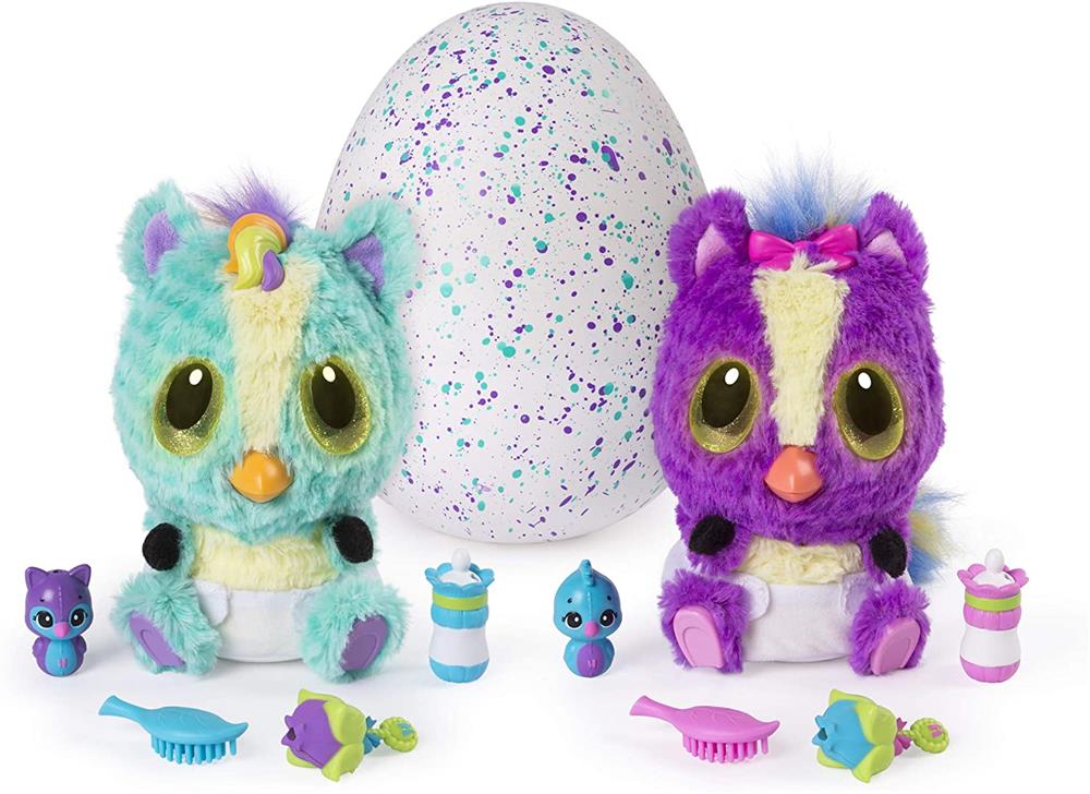 Hatchimals HatchiBabies Ponette, Hatching Egg with Interactive Toy Pet Baby