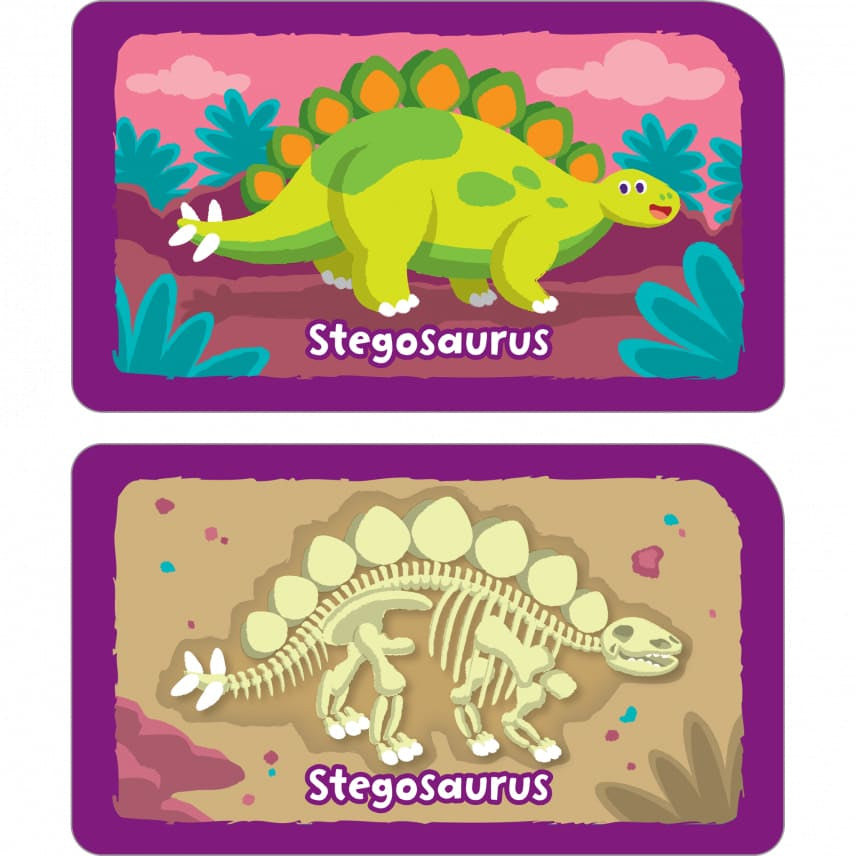 School Zone Dino Dig Card Game