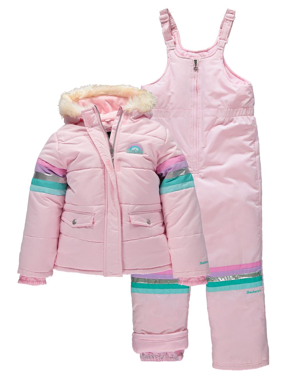 Skechers Girls Rainbow Snowsuit