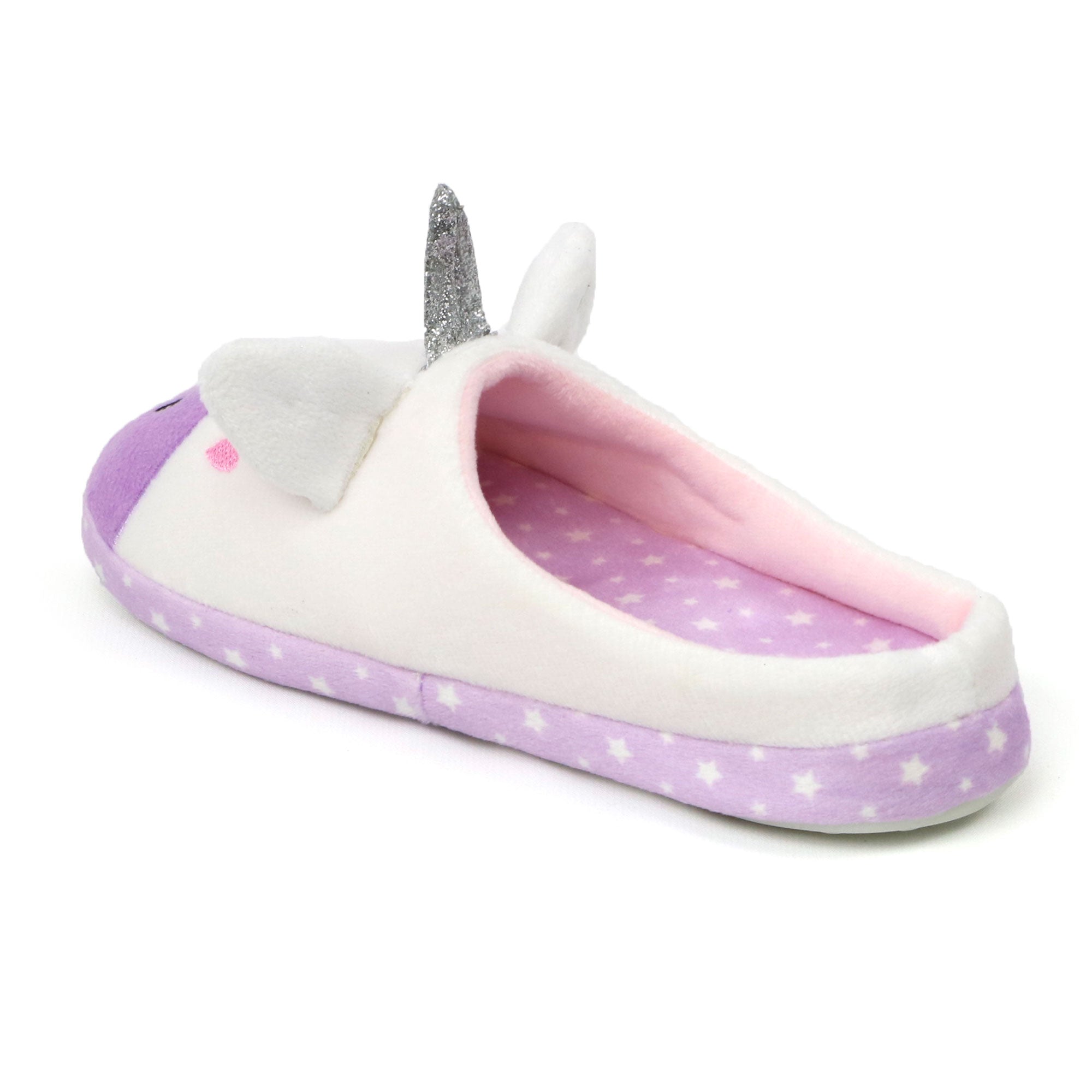 Delias Girl Plush Slip On Animal Slippers