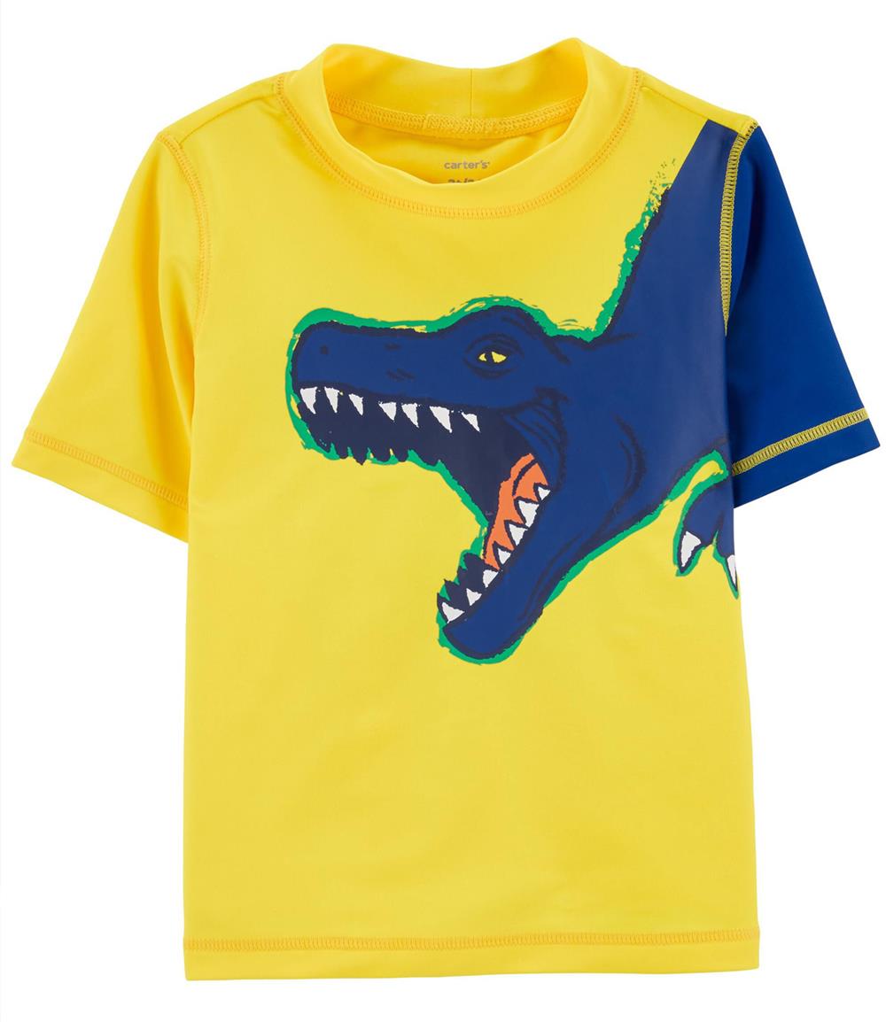 Carters Boys 2T-5T Dinosaur Rashguard