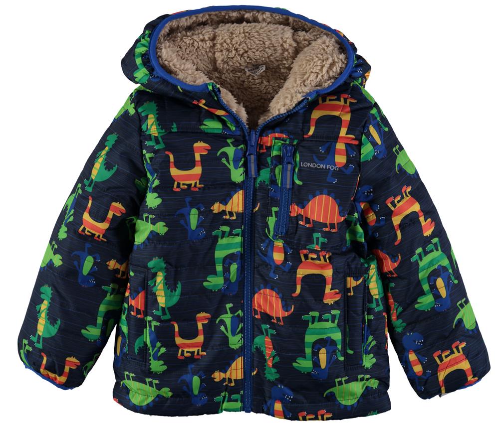 London Fog Boys 2T-4T Reversible Jacket