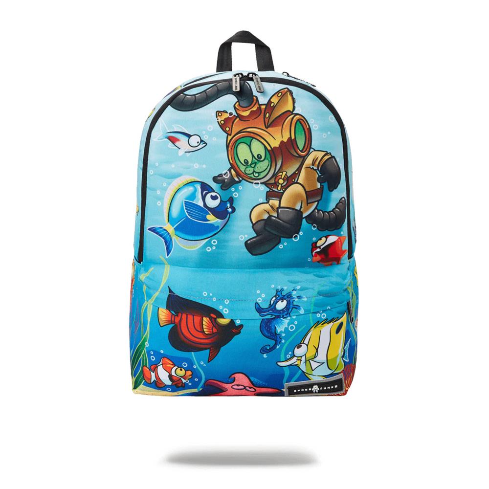 SPACE JUNK Kitty Diver Full Size Backpack