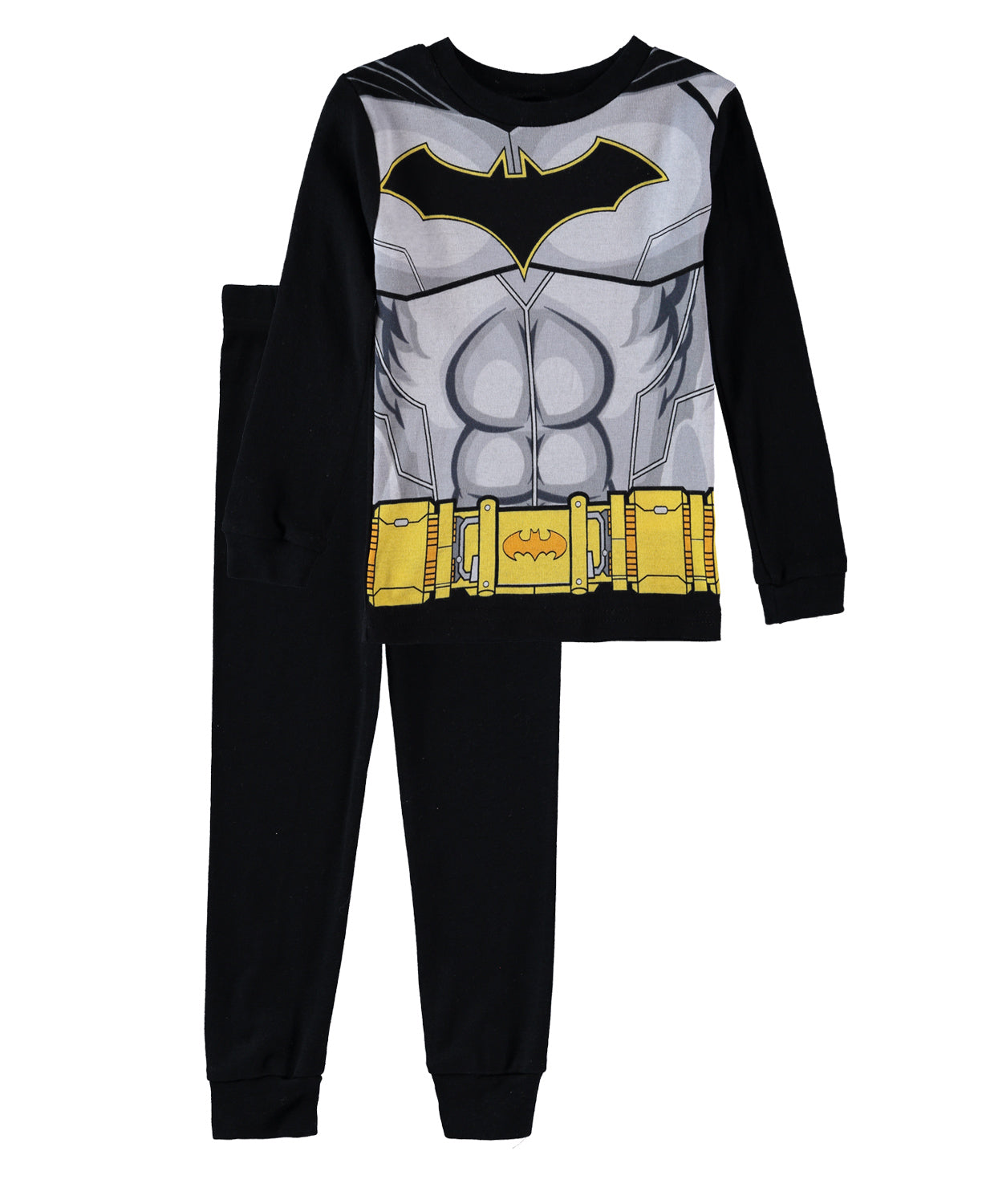 Batman Boys 4-10 4-Piece Cotton Pajama Set