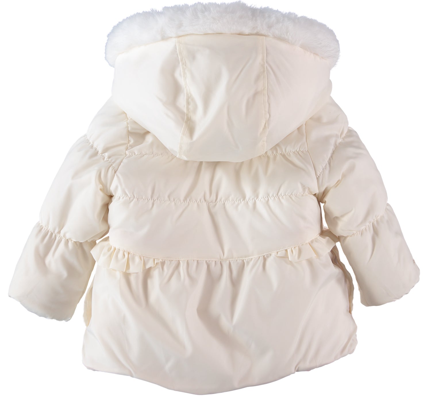 London Fog Girls 12-24 Months Foil Bow Reversible Jacket