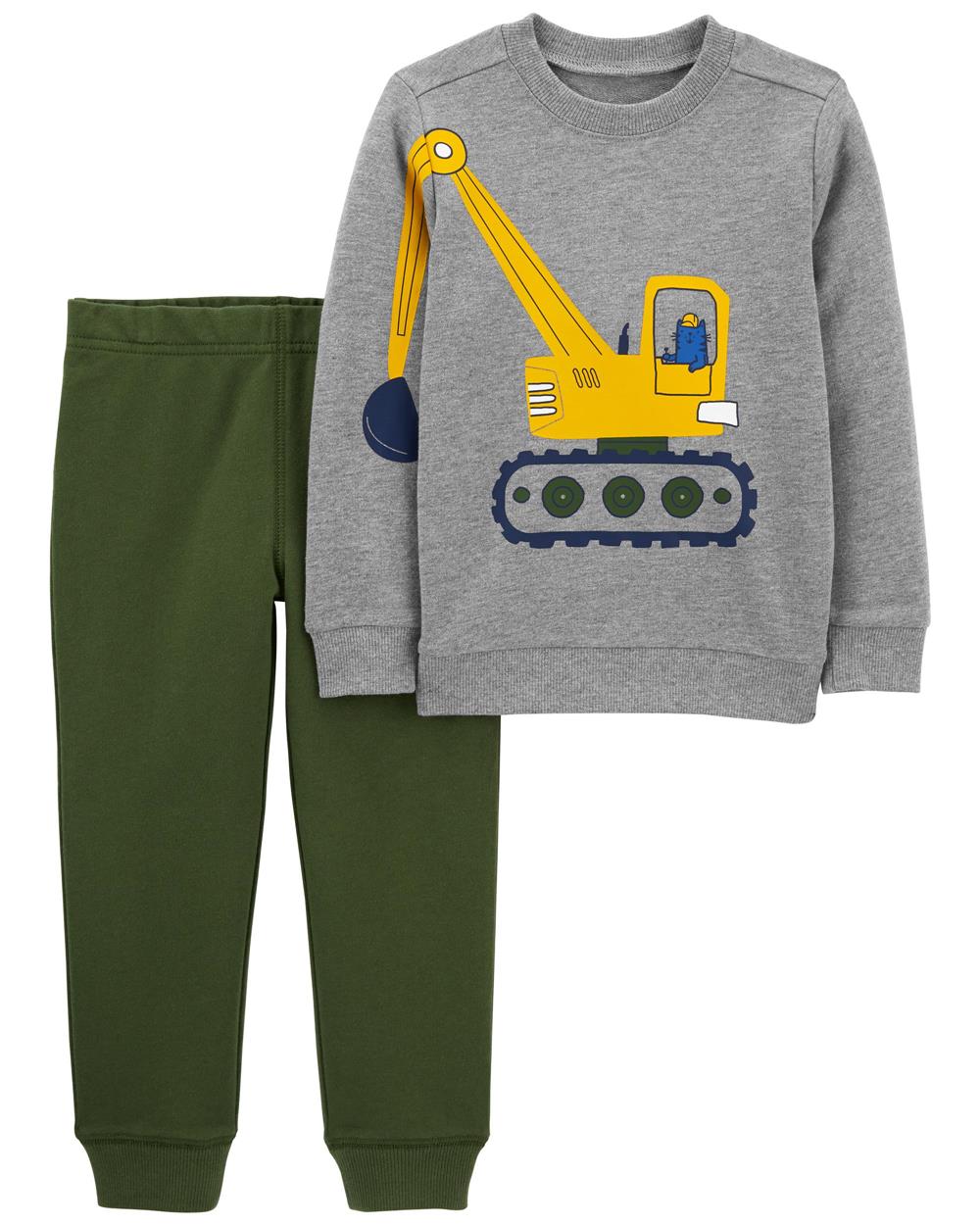 Carters 2-Piece Construction Sweatshirt & Pant Set