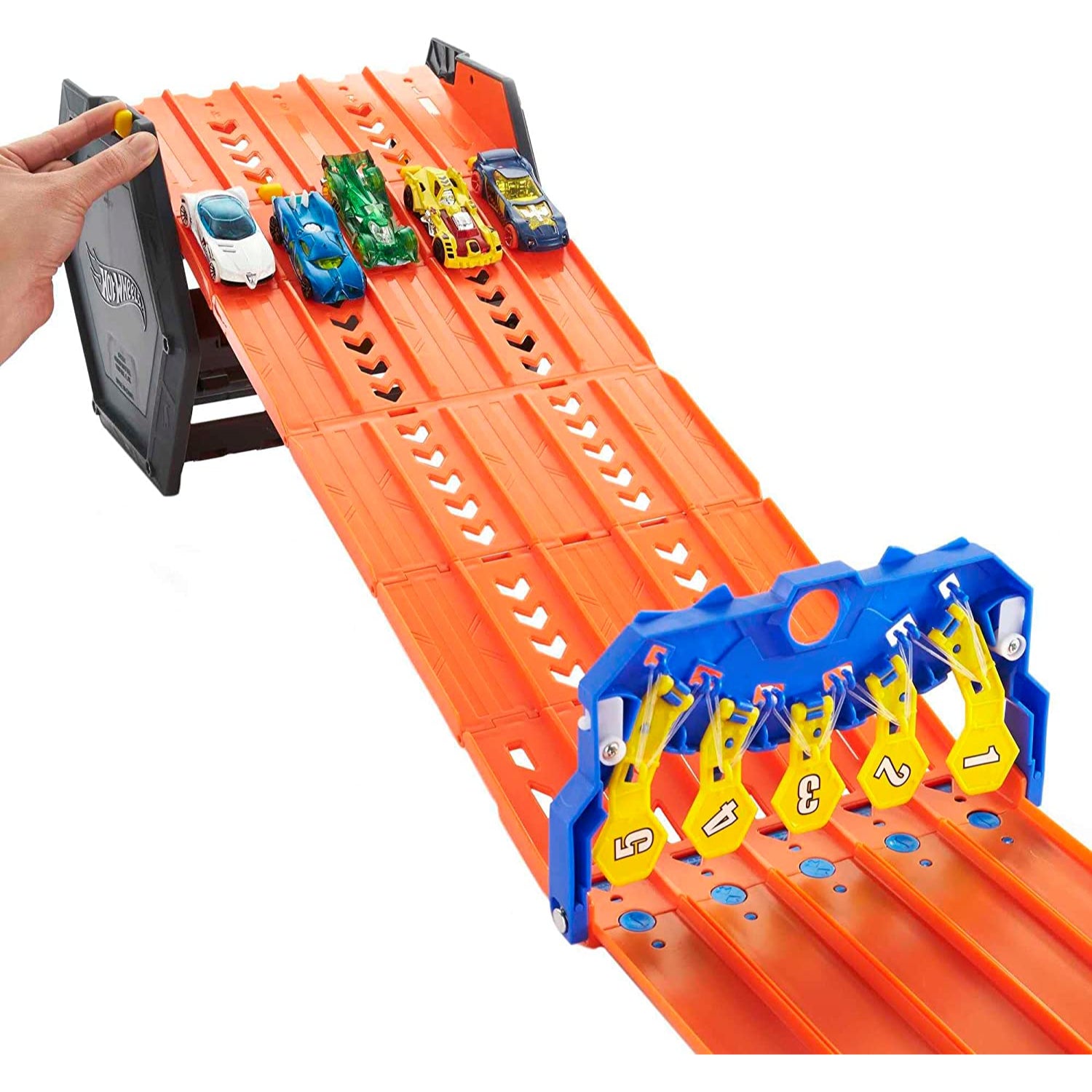 Mattel Hot Wheels Roll Out Raceway Track Set