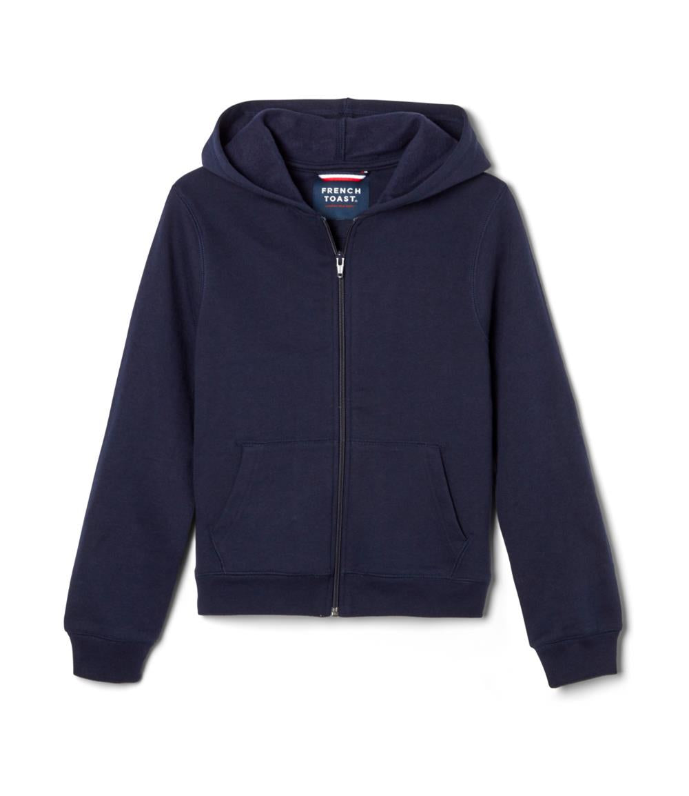 French Toast Boys Fleece Zip Hooded Sweatshirt