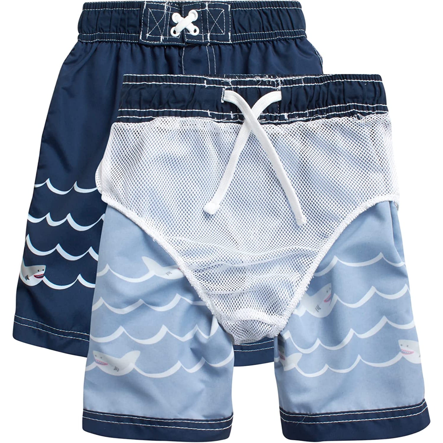 Wippette Kids Boys 2T-4T Rashguard Swim Set