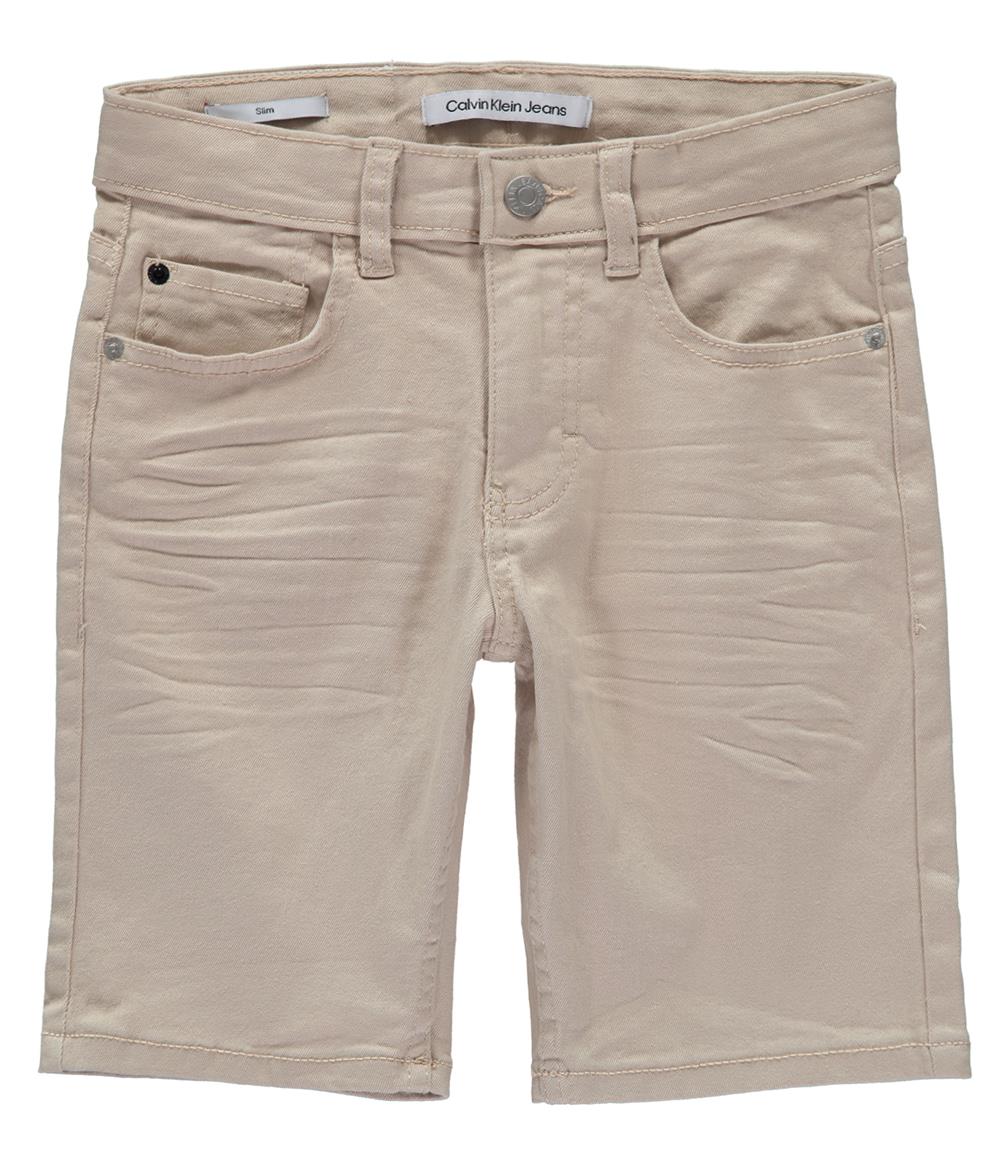 Calvin Klein Boys 8-20 Khaki Denim Short