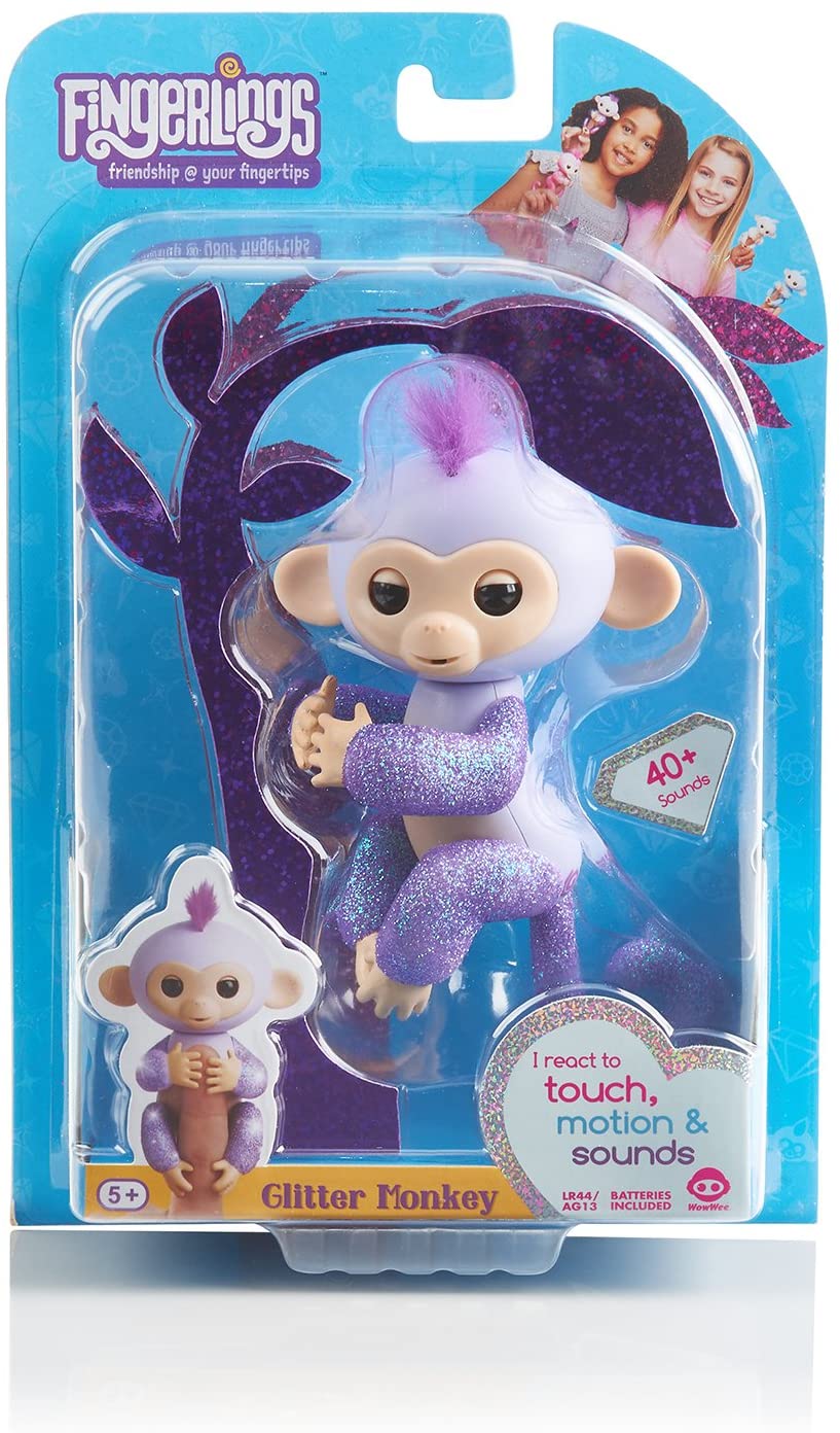 Fingerlings Kiki Glitter Monkey