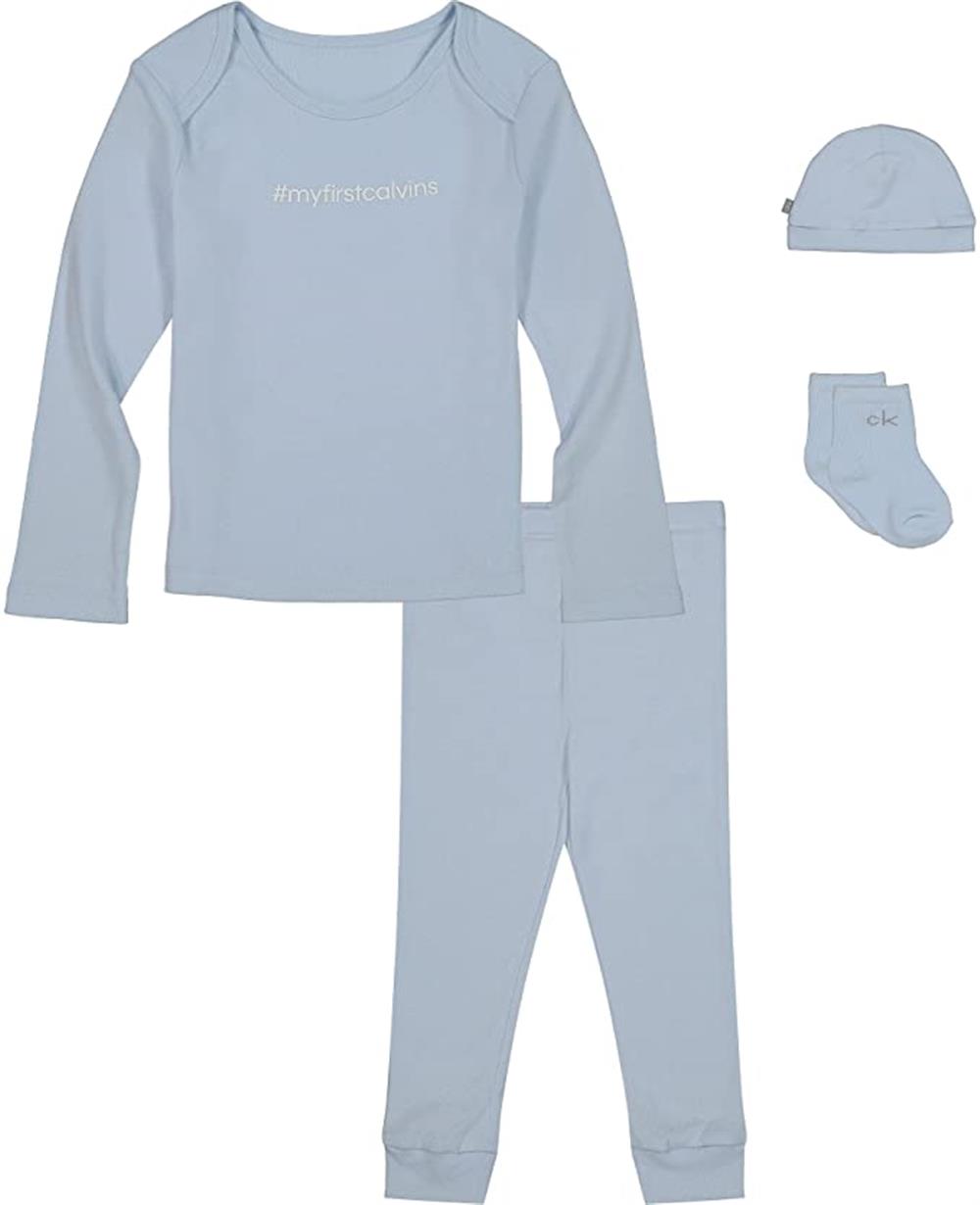 Calvin Klein 4 Piece Cotton Pant Set