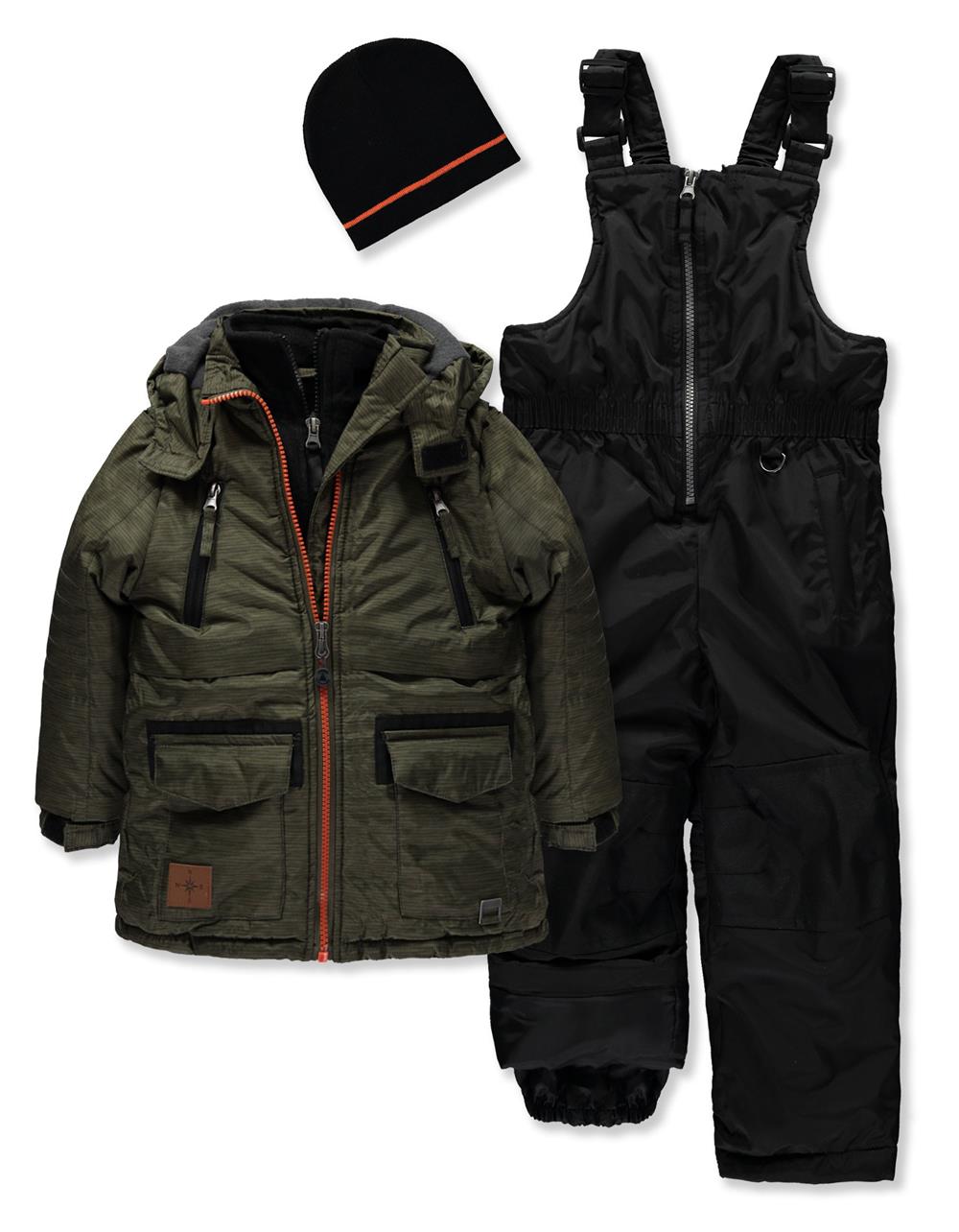 iXtreme Boys Zip Snowsuit Hat Set