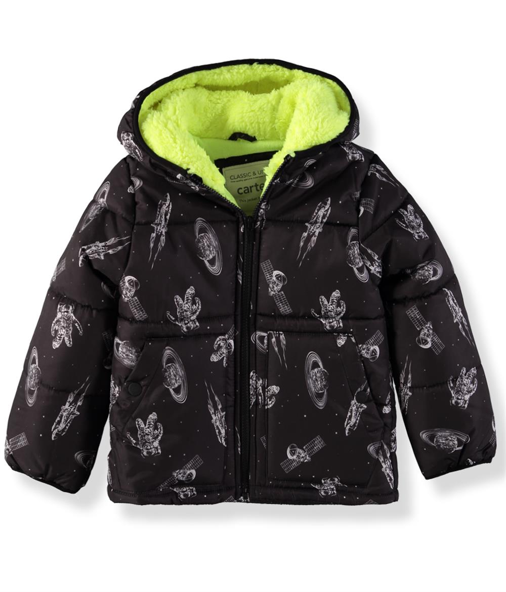 Carter's Boys 4-7 Zip Front Puffer Jacket