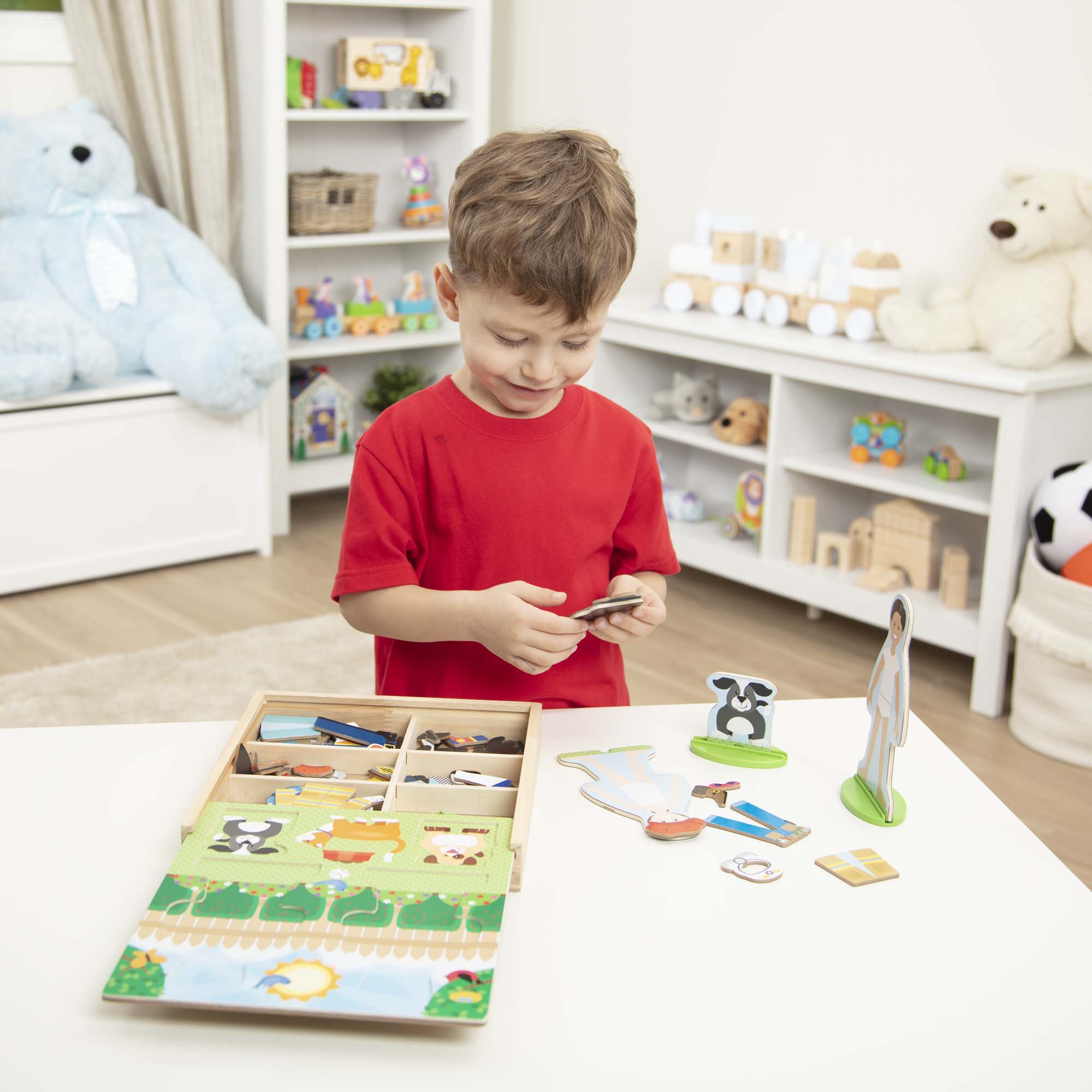 Melissa and Doug Occupations Magnetic Pretend Play Set