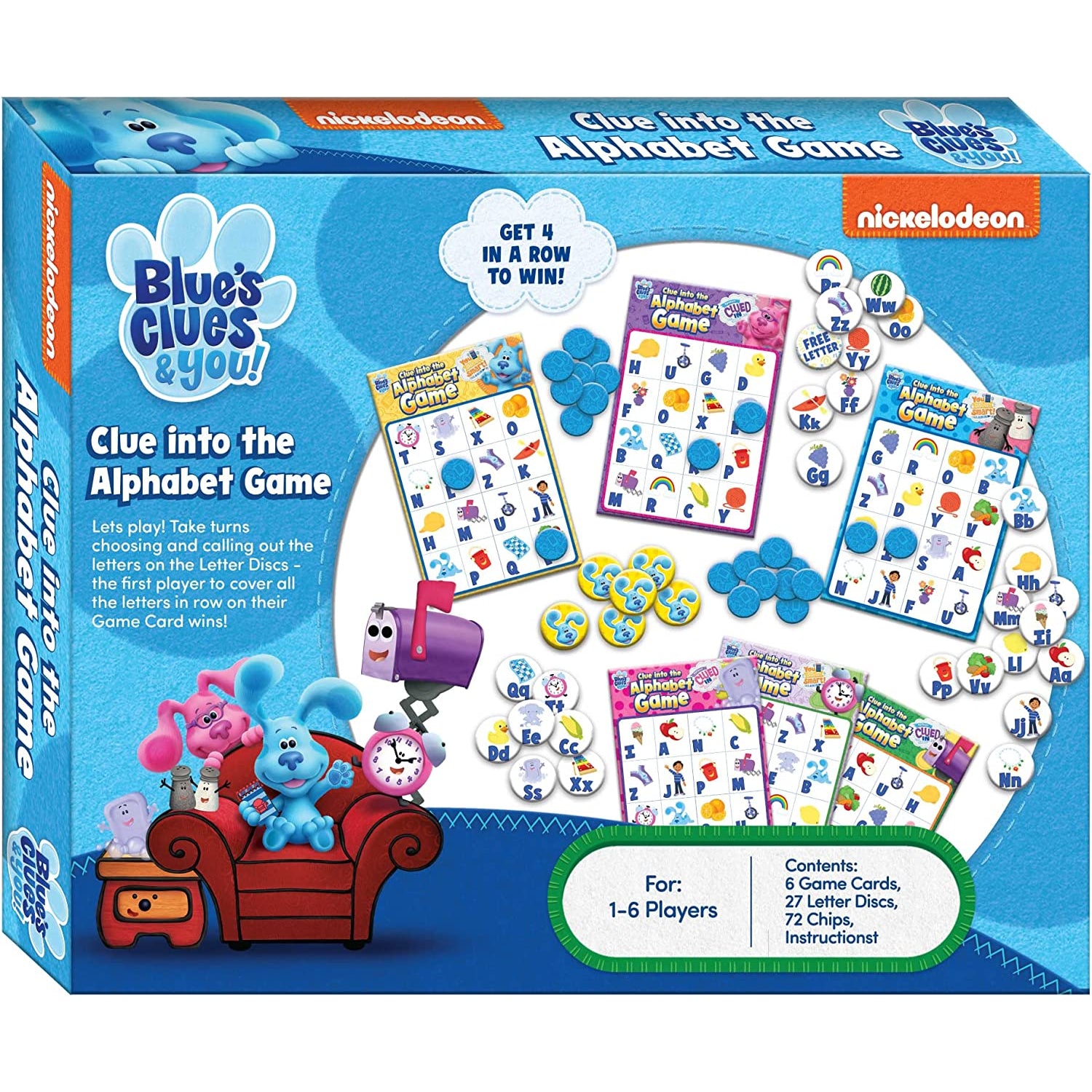 Nickelodeon Blues Clues & You Alphabet Game