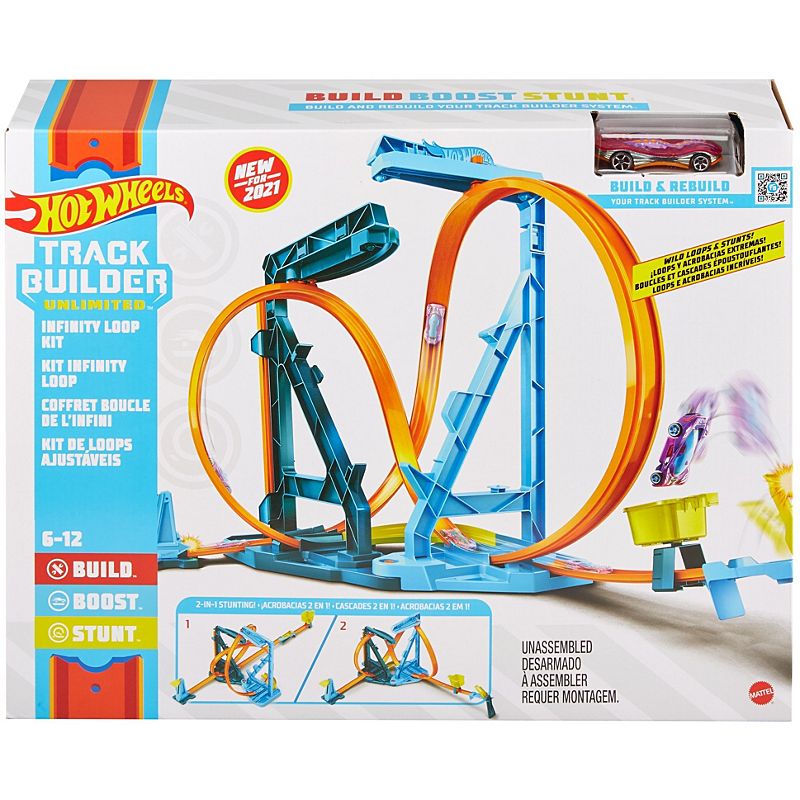 Mattel Hot Wheels Track Builder Unlimited Infinity Loop Kit