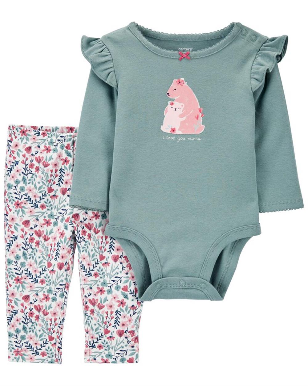 Carters 2-Piece Bears Bodysuit Pant Set