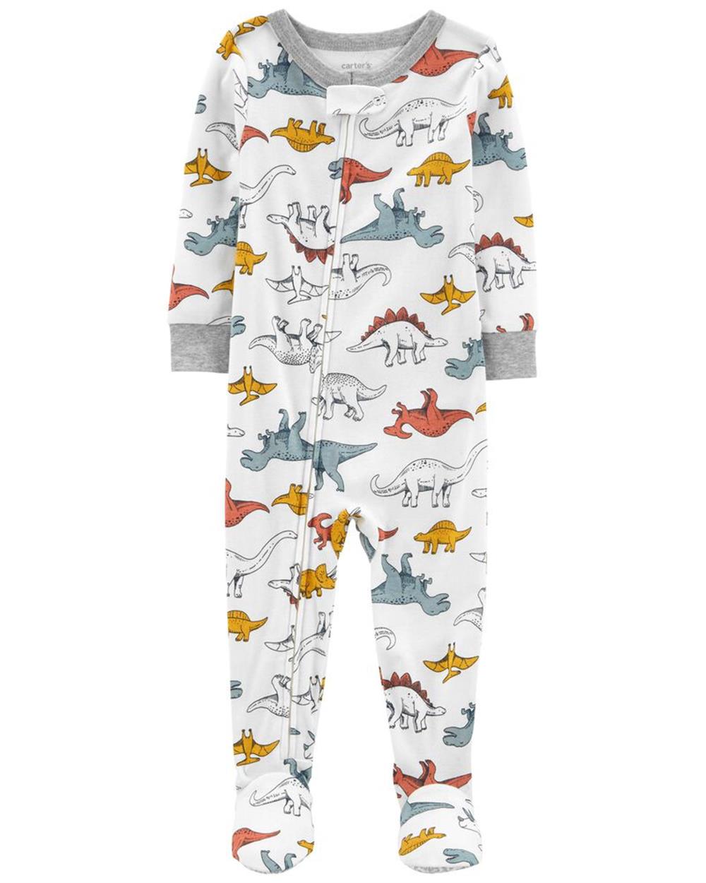 Carters 1-Piece 100% Snug Fit Cotton Footie PJs