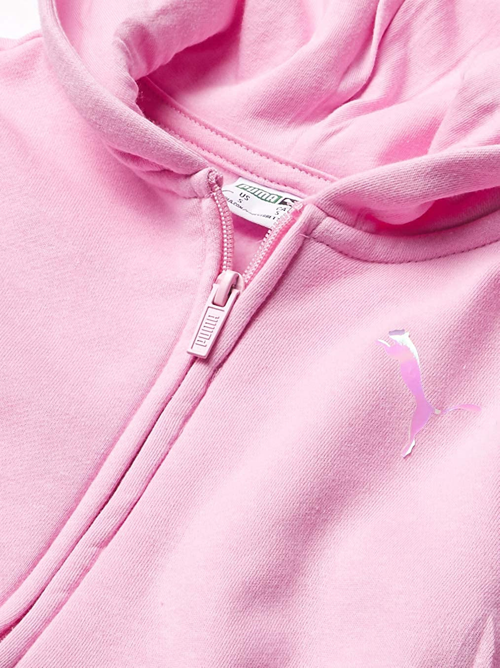 PUMA Girls 4-6X Core Zip Hoodie