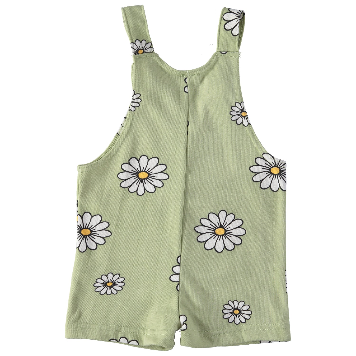 Sweet Butterfly Girls 2T-4T 2-Piece Daisy Shortall Set