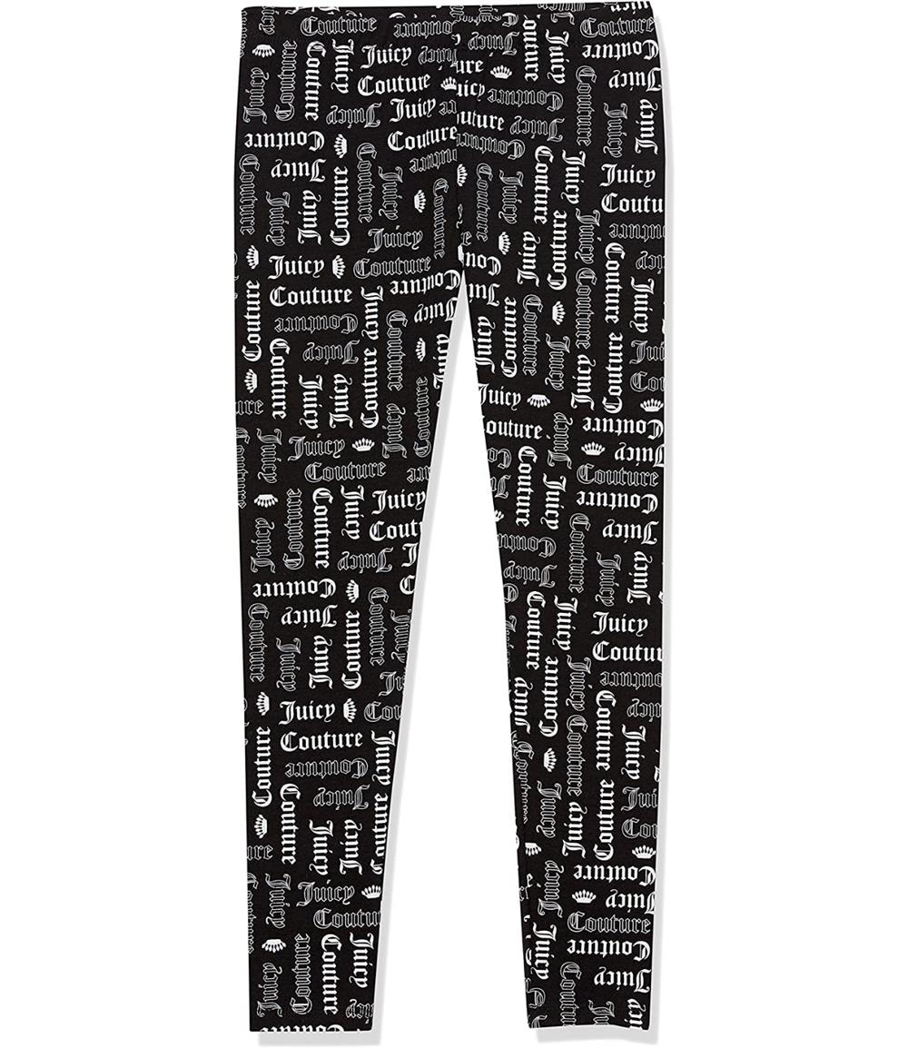 Juicy Couture Girls 7-16 All Over Print Stretch Legging