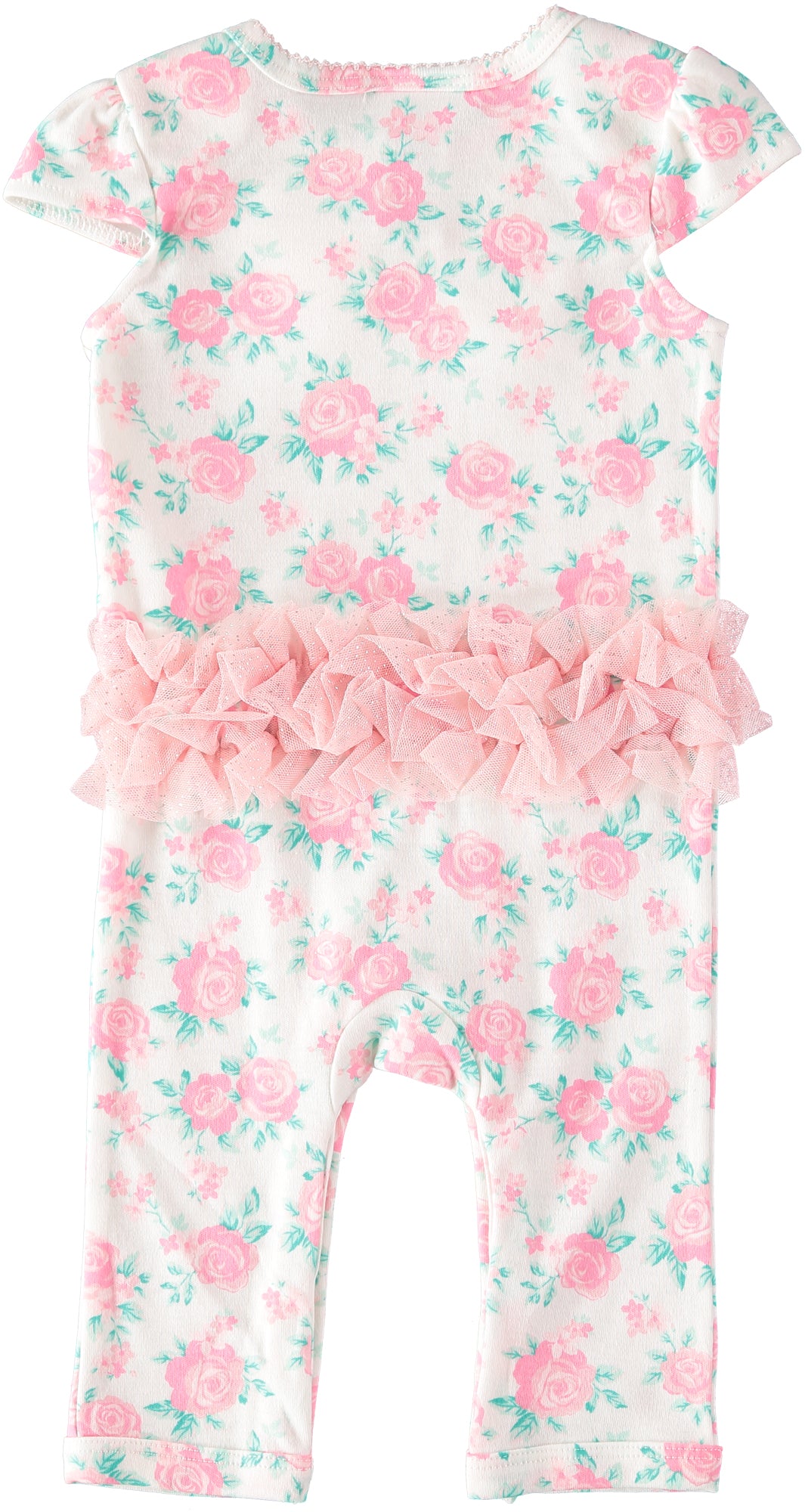 Nicole Miller Girls 0-9 Months 3-Piece Bow Coverall Set