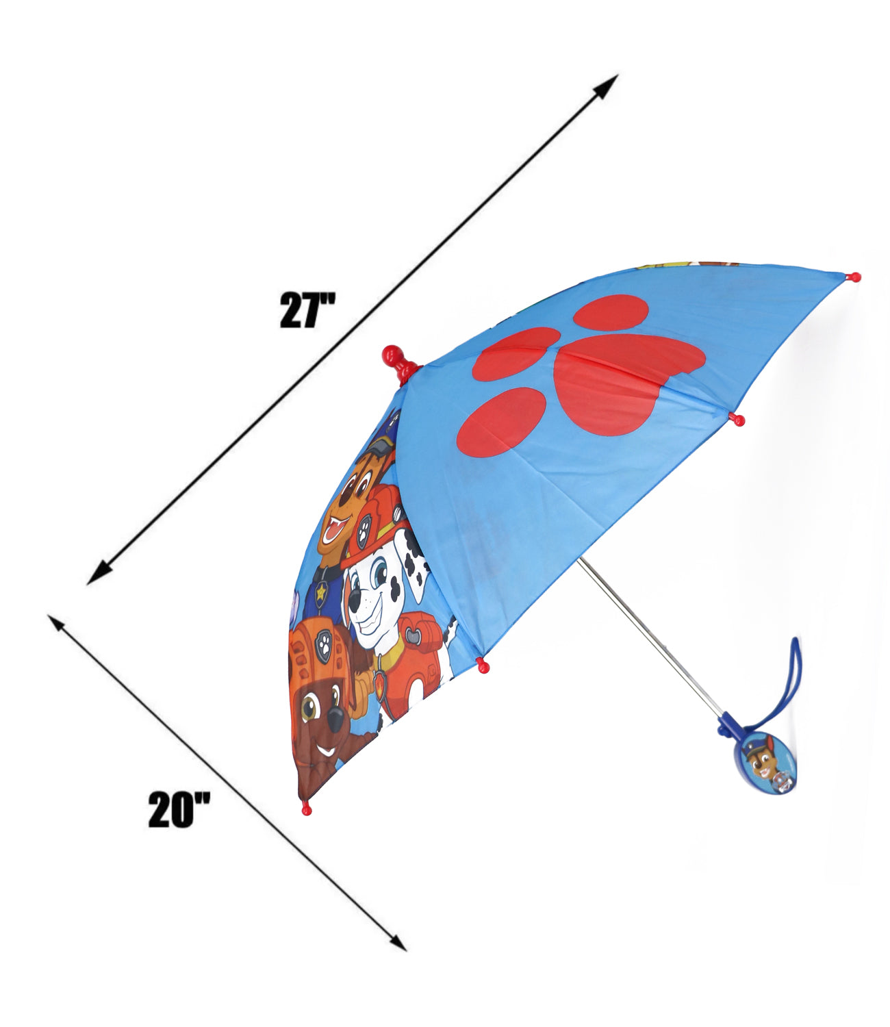 Disney Kids Umbrella With Clamshell Handle for Ages 3-6