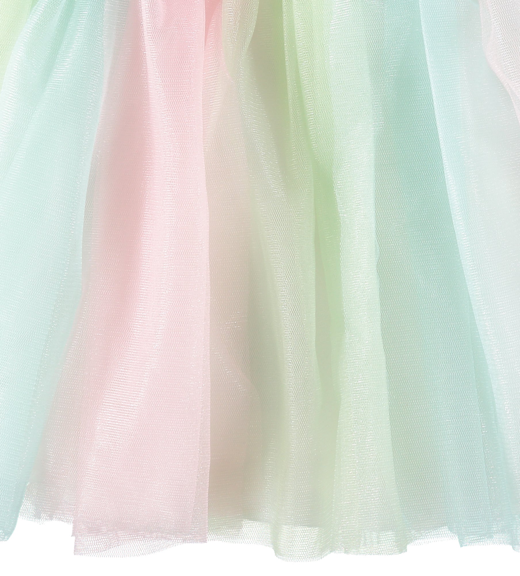 Bonnie Jean Girls 2T-4T Rainbow Glitter Tulle Dress