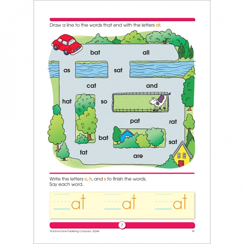 School Zone Sight Word Fun Grade 1 Workbook