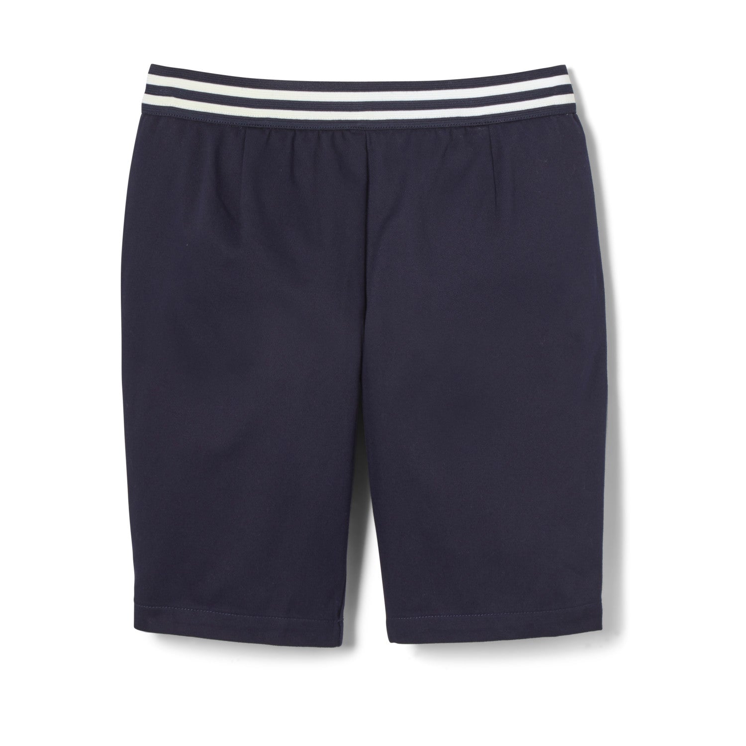 French Toast Pull-On Stretch Contrast Waistband Shorts