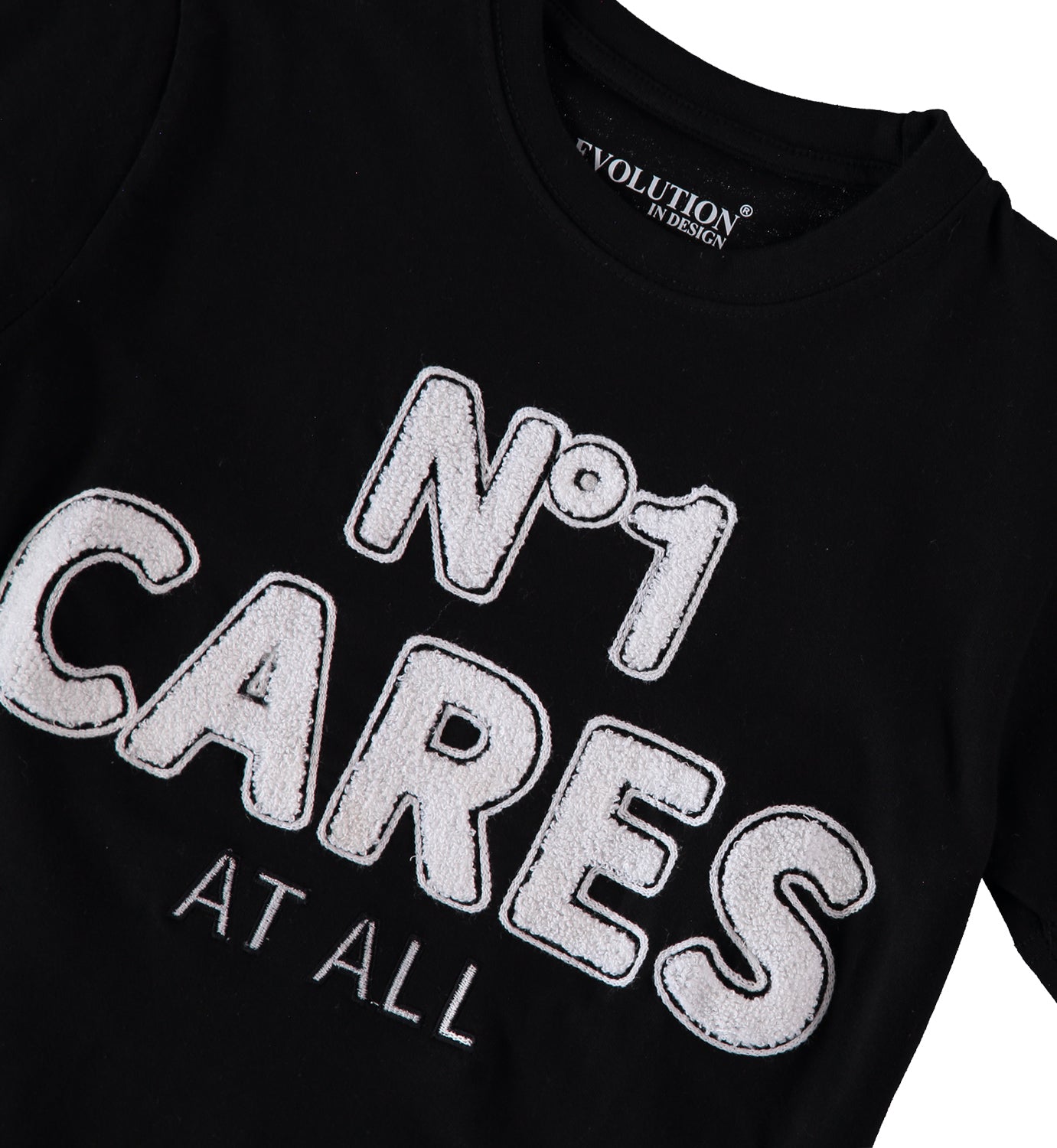 Evolution In Design Boys 8-20 No 1 Cares T-Shirt