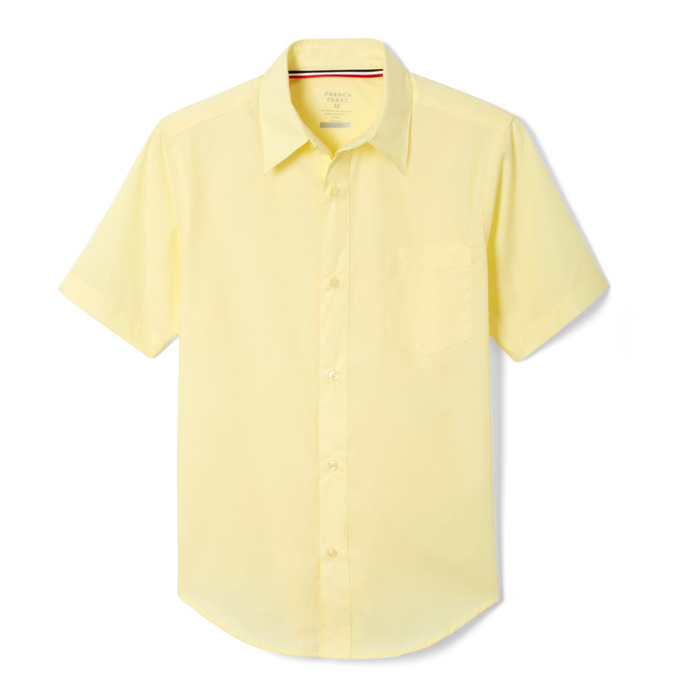 French Toast Boys 8-20 Short Sleeve Classic Poplin Dress Shirt