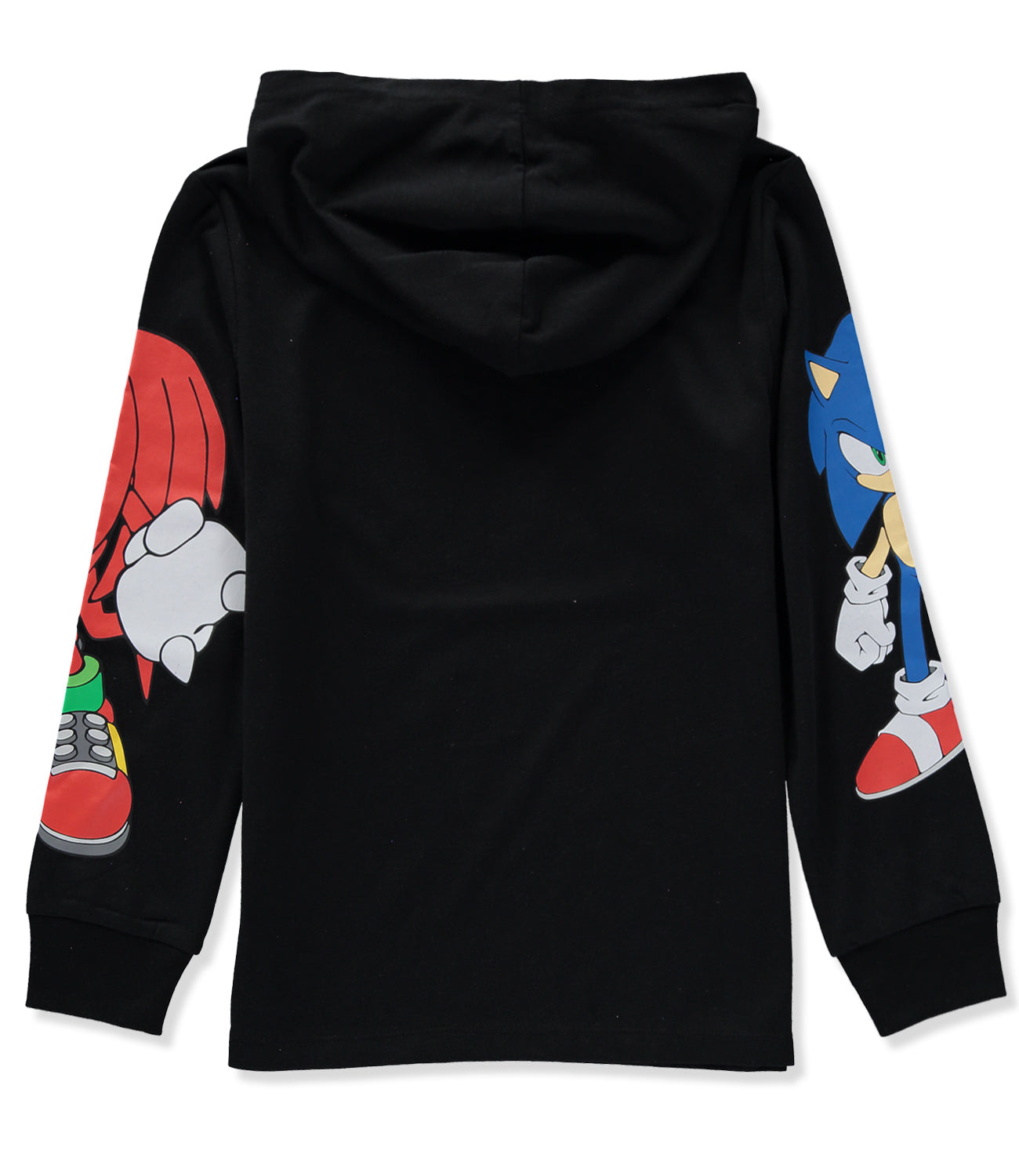 Sonic Boys 4-20 Long Sleeve Logo Hooded T-Shirt