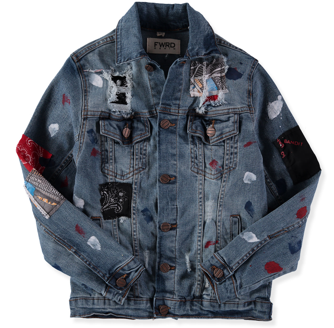 FWRD Denim Boys 8-20 Denim Jacket