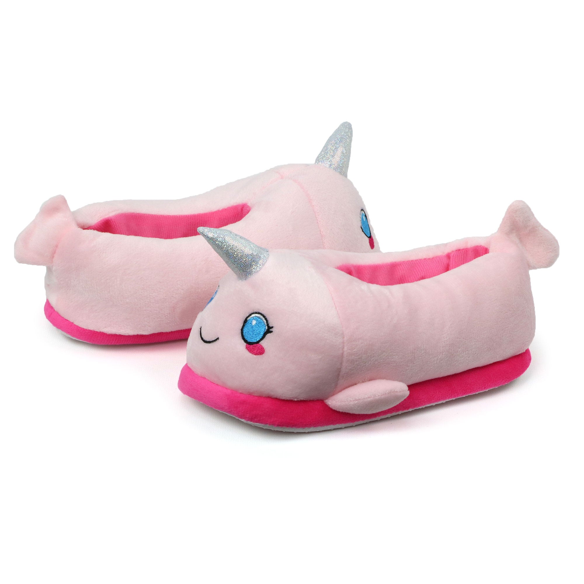 Delias Girls Plush Animal Slippers