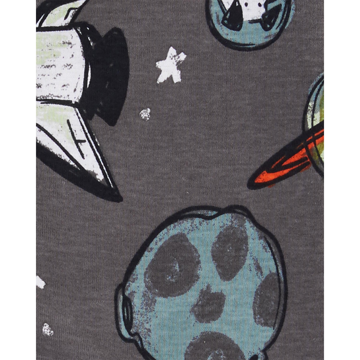 Carters Boys 2T-4T Space Print Sleep & Play