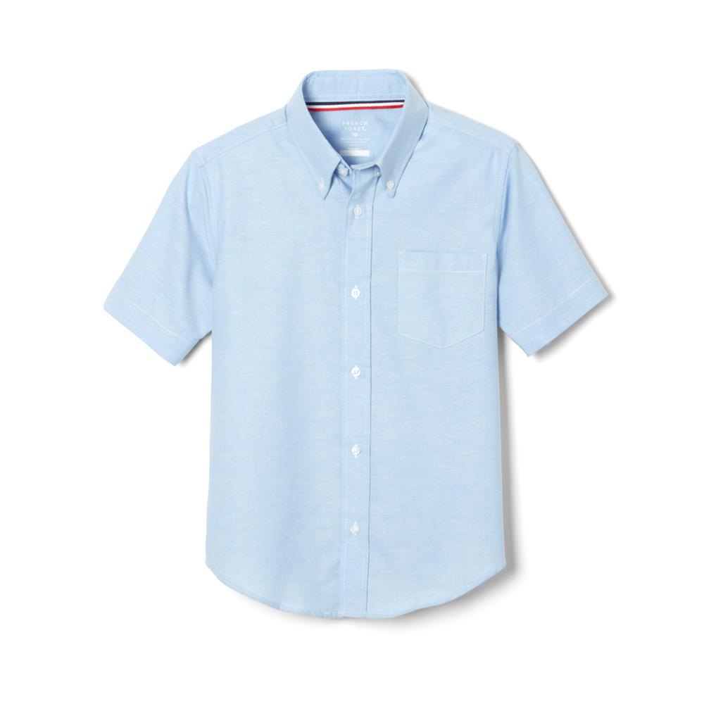 French Toast Boys 4-7 Short Sleeve Oxford Shirt