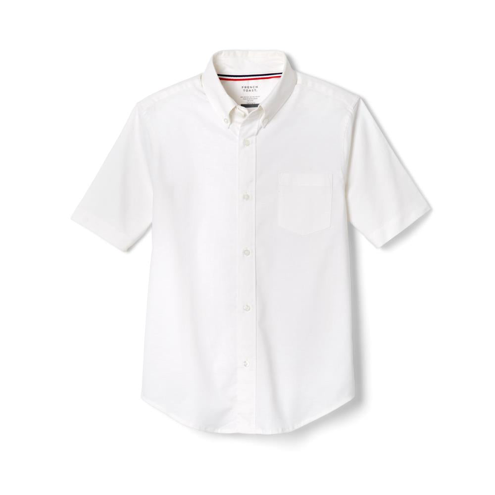 French Toast Boys 4-7 Short Sleeve Oxford Shirt